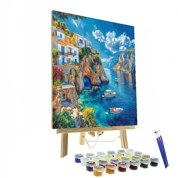 Capri Island - DIY Painting By Numbers Kit