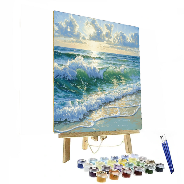 Claude Monet Inspired Ocean Dreams - DIY Painting By Numbers Kit