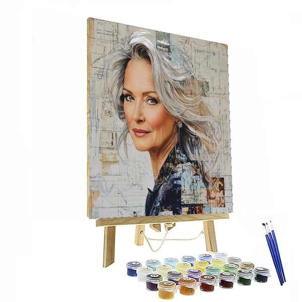 Meryl Streep: The Artful Alchemist of Emotions - DIY Painting By Numbers Kit