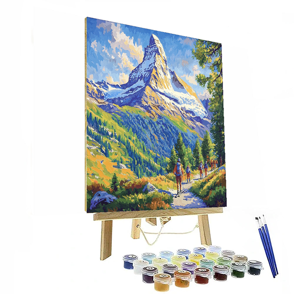 The Matterhorn - DIY Painting By Numbers Kit