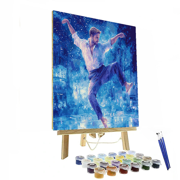 Ryan Gosling: Dancing Through Dreams and Heartbeats - DIY Painting By Numbers Kit