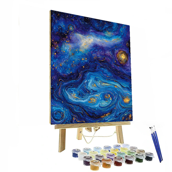 Von Salvador Dali inspirierte „Cosmic Odyssey“ – Malen nach Zahlen-Set zum Selbermachen