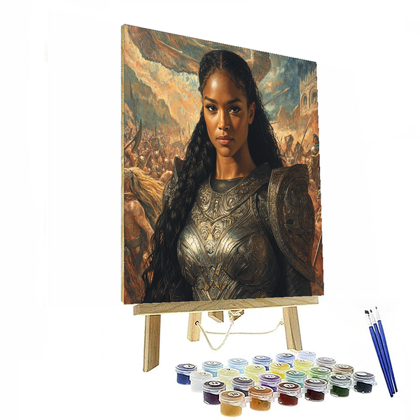 Tessa Thompson: The Empowered Pioneer of Representation - DIY Painting By Numbers Kit