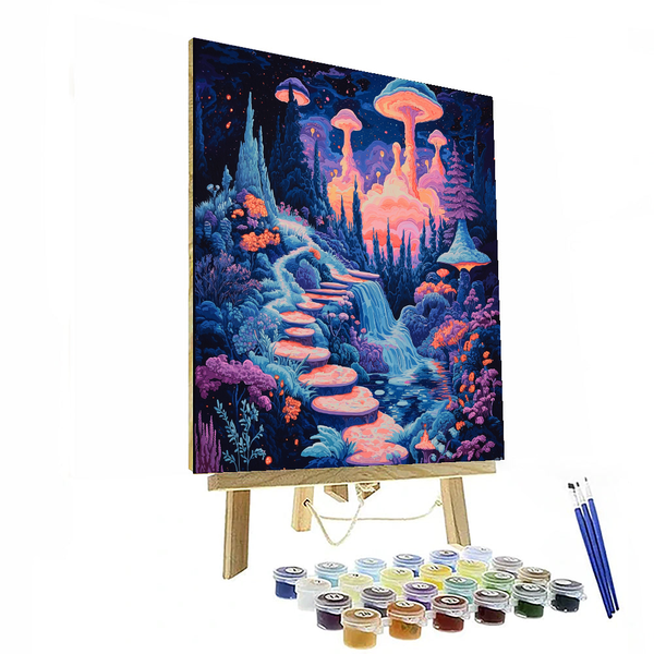 Dali Inspired Surreal Dreamscape - DIY Painting By Numbers Kit