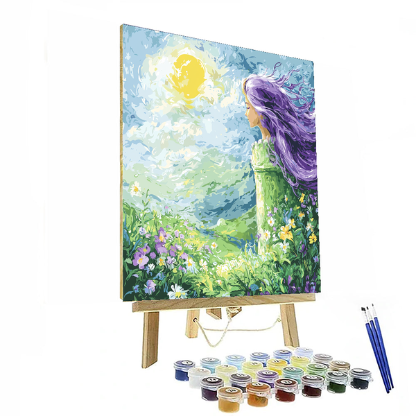 Rapunzel's Magical Escape - Disney Inspired DIY Painting By Numbers Kit