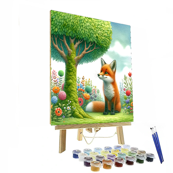 Adorable Fox - DIY Painting By Numbers Kit