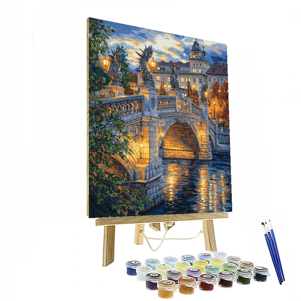 Dragon Bridge - DIY Painting By Numbers Kit