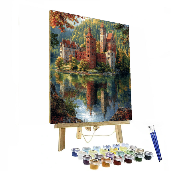 Trakai Island Castle - DIY Painting By Numbers Kit