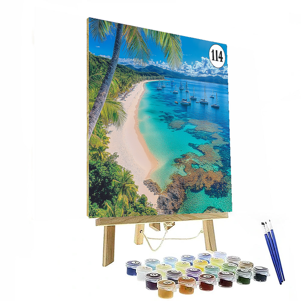 Whitsunday Islands - DIY Painting By Numbers Kit