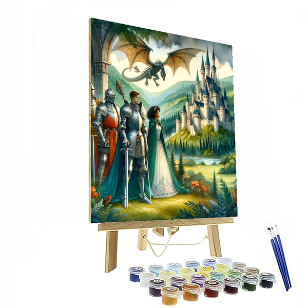 Magical Castle Quest - DIY Painting By Numbers Kit