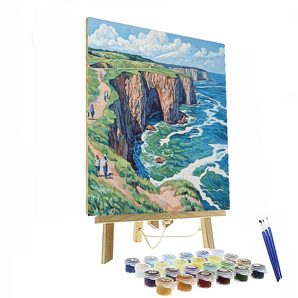 The Bay of Fundy - DIY Painting By Numbers Kit