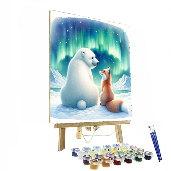 Arctic Animal Friends - DIY Painting By Numbers Kit