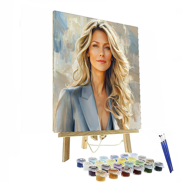 Gwyneth Paltrow: Ethereal Elegance from Hollywood's Heart - DIY Painting By Numbers Kit