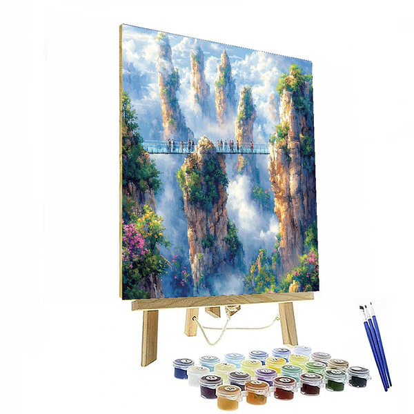 Zhangjiajie National Forest Park - DIY Painting By Numbers Kit