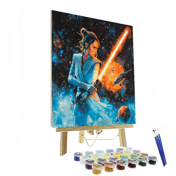 Star Wars Rey's Epic Journey - Disney Inspired DIY Painting By Numbers Kit