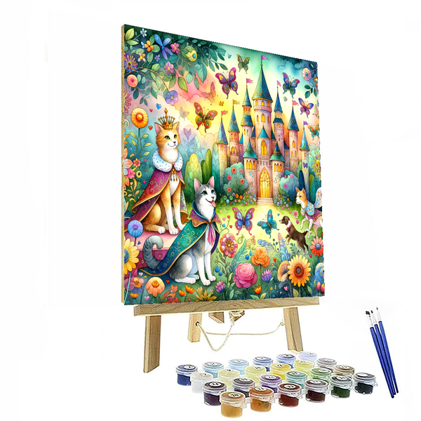 Magical Kingdom of Pets - DIY Painting By Numbers Kit