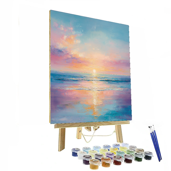 Claude Monet Inspired Dreamy Horizon - DIY Painting By Numbers Kit