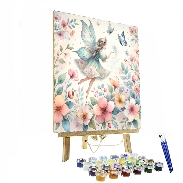 Sweet Fairy Garden - DIY Painting By Numbers Kit