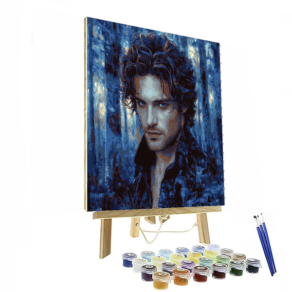 Robert Pattinson: Twilight's Radiant Transition - DIY Painting By Numbers Kit