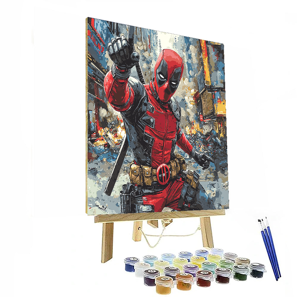 Ryan Reynolds: The Merc with a Heart of Gold - DIY Painting By Numbers Kit