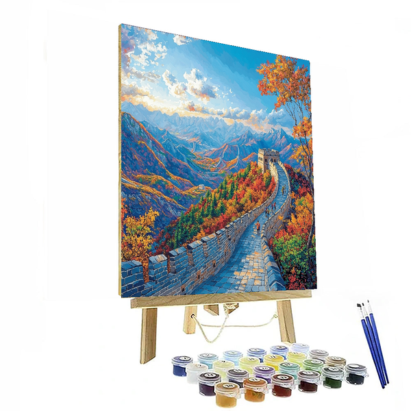 The Great Wall of China - DIY Painting By Numbers Kit