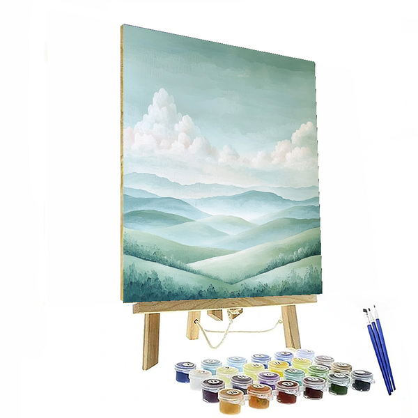 Monet Inspired Dreamy Landscape - DIY Painting By Numbers Kit