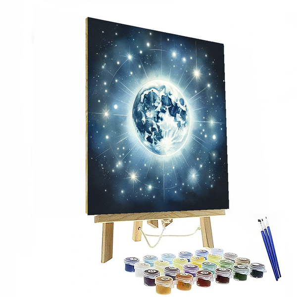 Magical Moon - DIY Painting By Numbers Kit