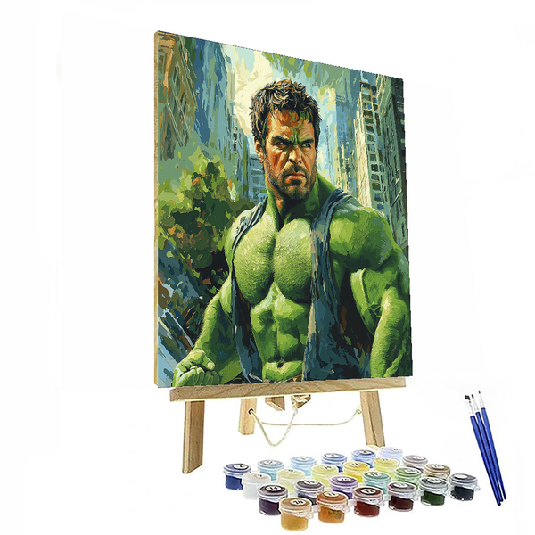 Mark Ruffalo: The Heart of the Hulk - DIY Painting By Numbers Kit