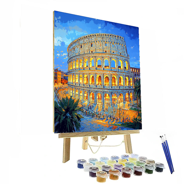 The Colosseum - DIY Painting By Numbers Kit