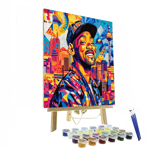 Will Smith: The Versatile Force of Charm - DIY Painting By Numbers Kit