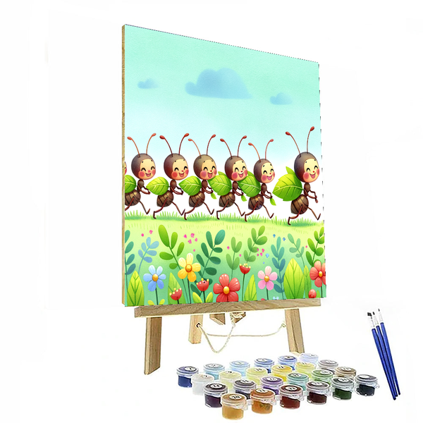 Adventurous Ants - DIY Painting By Numbers Kit