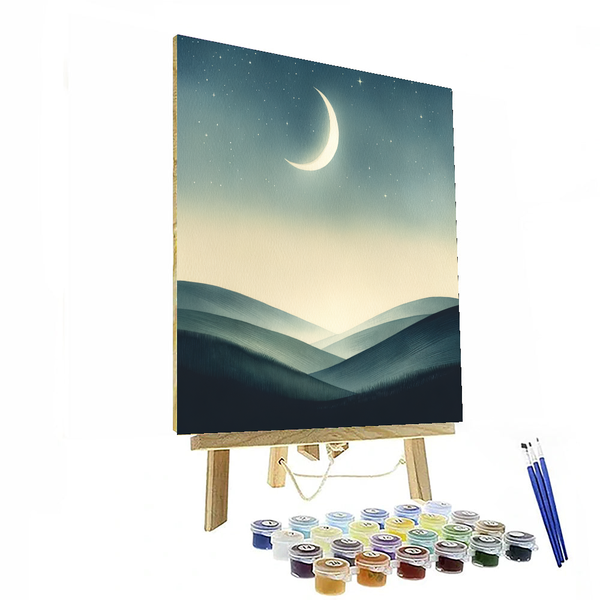 Moonlit Dreamscape - DIY Painting By Numbers Kit