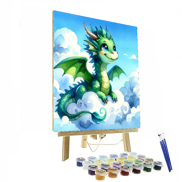 Dazzling Dragon - DIY Painting By Numbers Kit