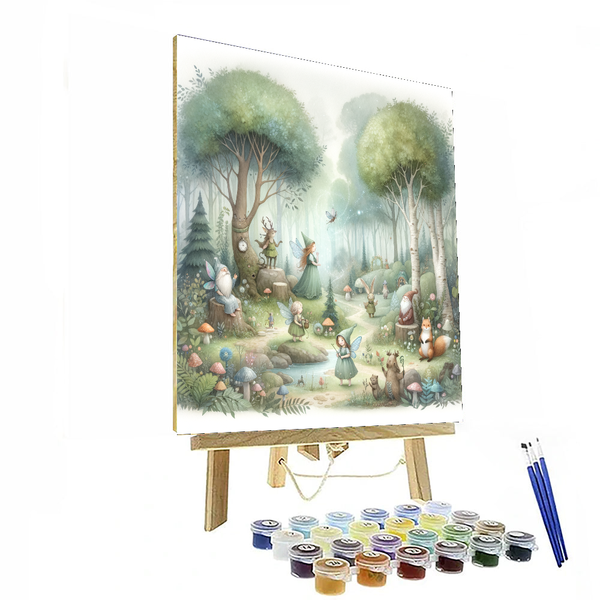 Enchanted Forest Wonderland - DIY Painting By Numbers Kit