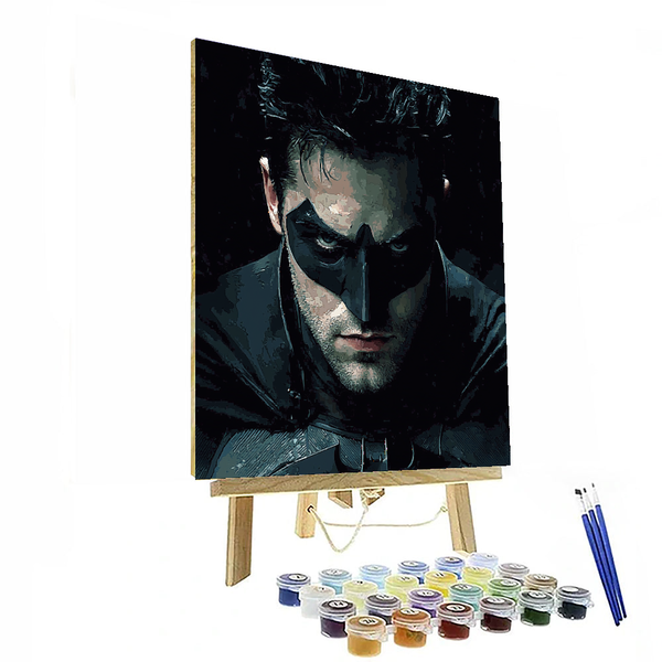 Robert Pattinson: Beyond the Shadows of the Dark Knight - DIY Painting By Numbers Kit