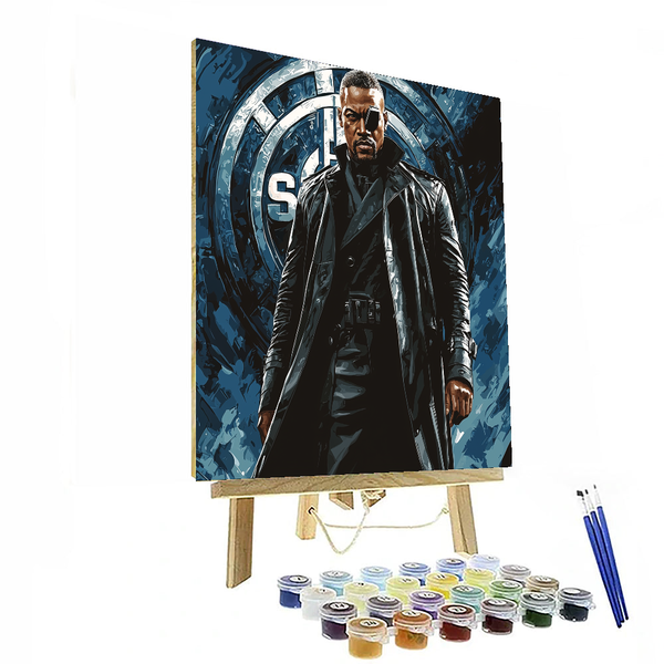 Samuel L. Jackson: Master of the Fury Files - DIY Painting By Numbers Kit