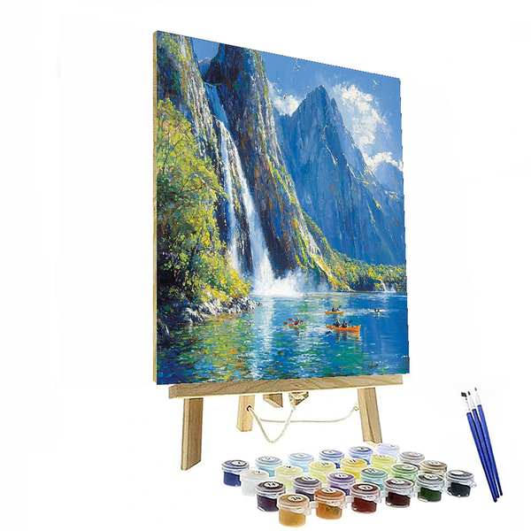 Fiordland National Park - DIY Painting By Numbers Kit