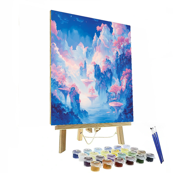 Dali Inspired Ethereal Dreamscape - DIY Painting By Numbers Kit