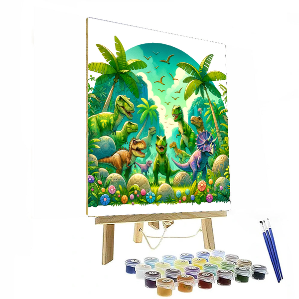 Adventure Dino Discovery - DIY Painting By Numbers Kit