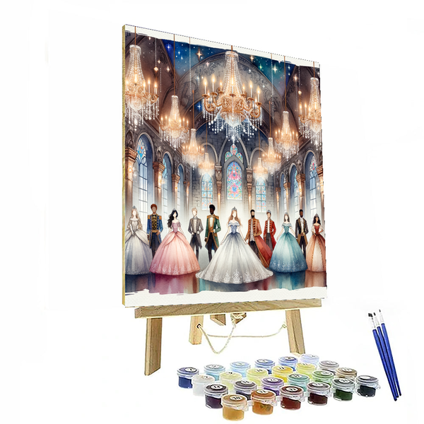 Enchanted Castle Ball - DIY Painting By Numbers Kit