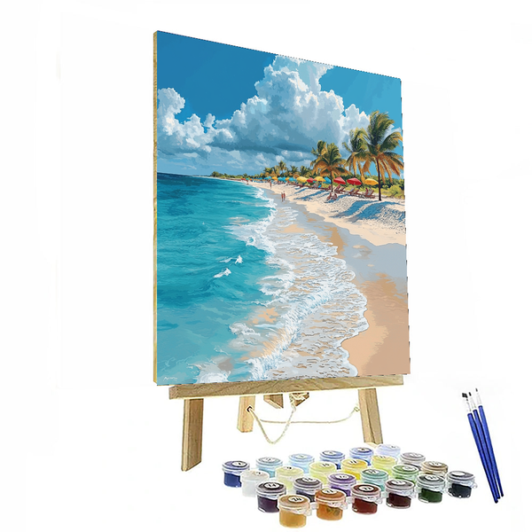 Caribbean Islands - DIY Painting By Numbers Kit