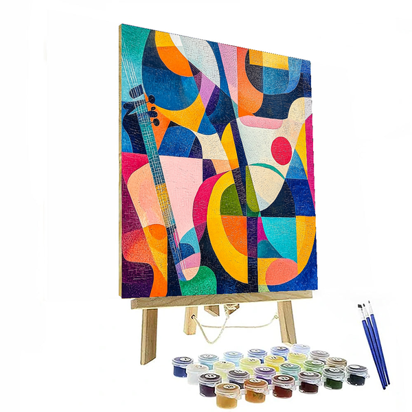 Pablo Picasso Inspired Picasso's Musical Harmony - DIY Painting By Numbers Kit