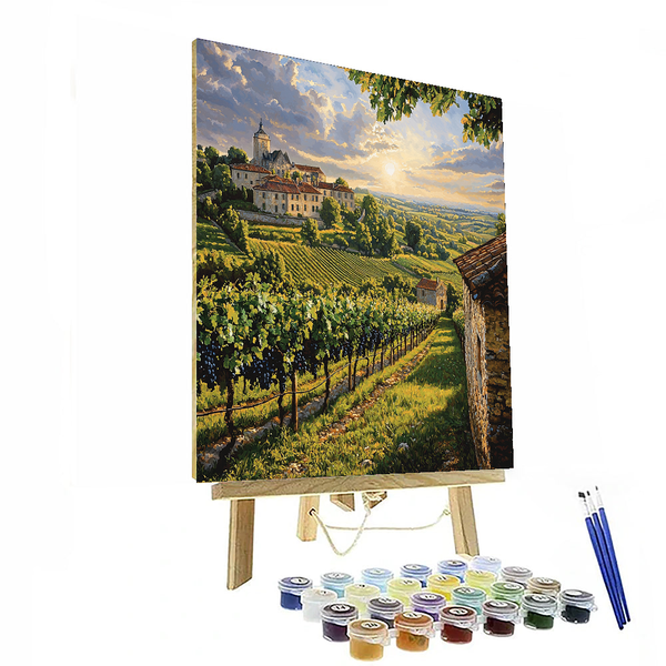 Bordeaux Vineyards - DIY Painting By Numbers Kit