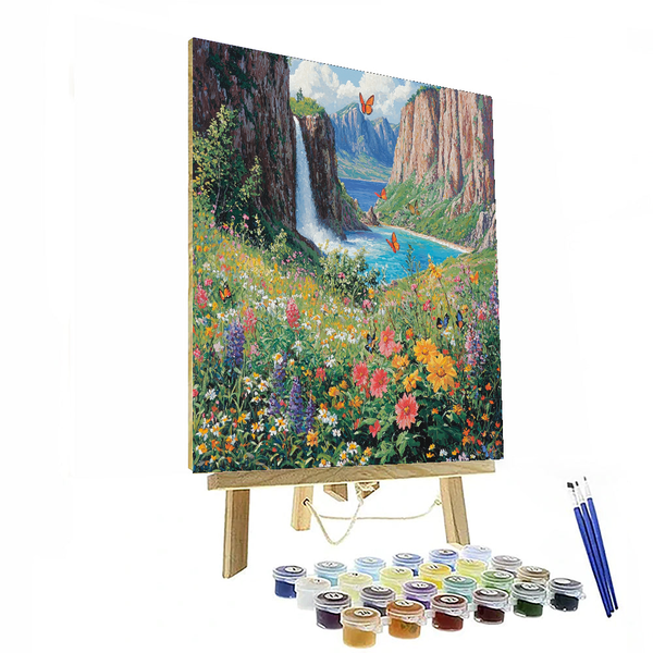 Butterfly Valley - DIY Painting By Numbers Kit