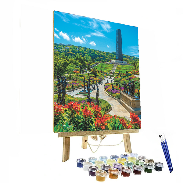 Vigeland Park - DIY Painting By Numbers Kit