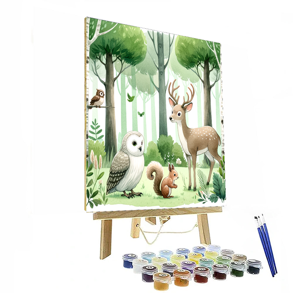 Enchanted Fairy Tale Adventure - DIY Painting By Numbers Kit