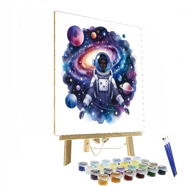 Space Explorer Galaxy - DIY Painting By Numbers Kit