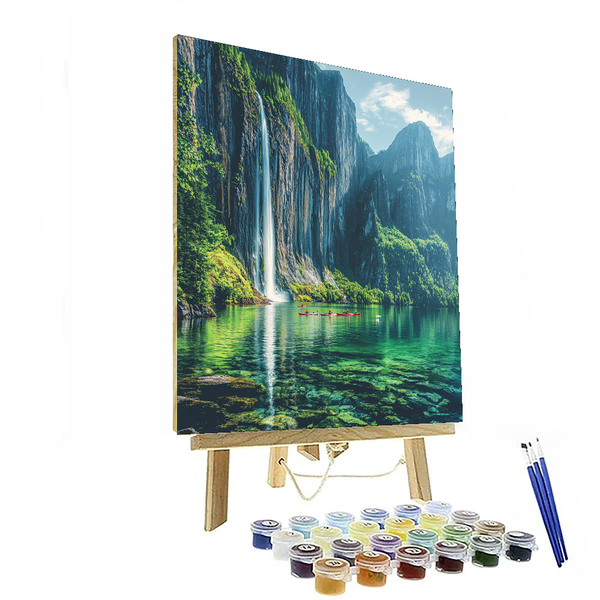 Fjordland National Park - DIY Painting By Numbers Kit