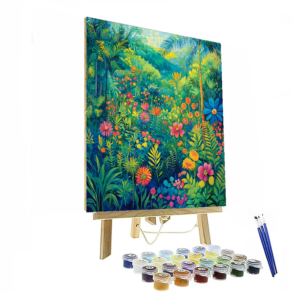 Henri Rousseau Inspired Ethereal Dreamscapes - DIY Painting By Numbers Kit