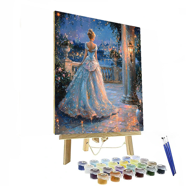 Cinderella's Dreamy Ball - Disney Inspired DIY Painting By Numbers Kit